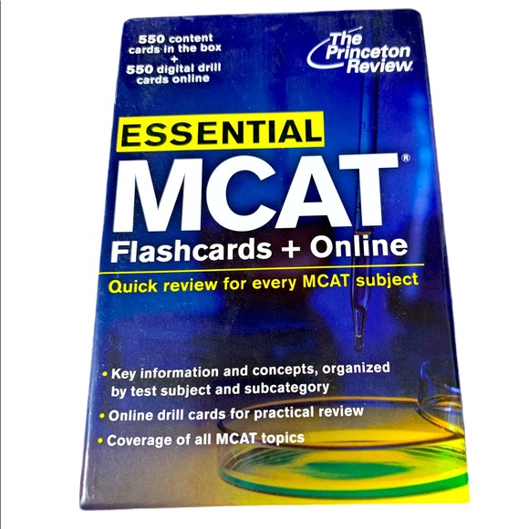 MCAT Flashcards - Picture 1 of 1